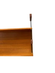 Mid-Century Modern Wall Mounted Shelf by Walter Wirtz for Wilhelm Renz, 1960s