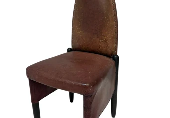 Art Deco Amsterdamse School High-Back Side Chair by Michel de Klerk, 1916/1925