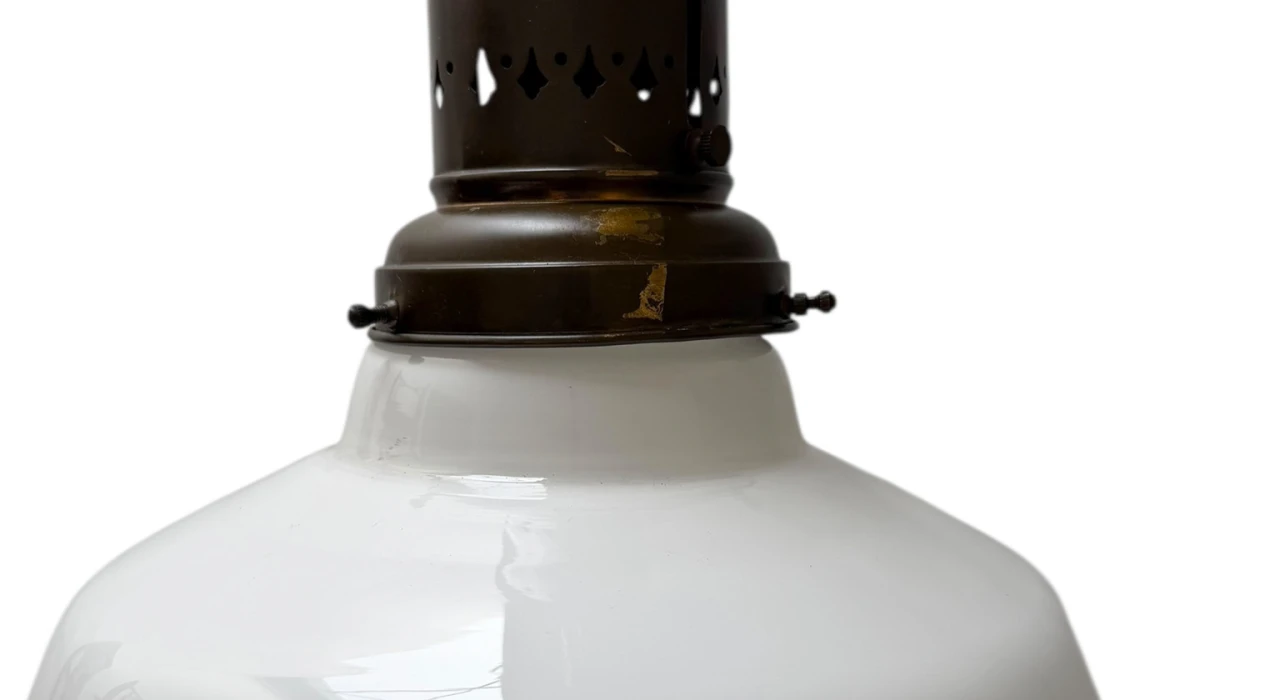 Arts & Crafts Pendant Lamp in the style of Peter Behrens, 1900s 3