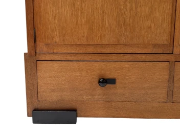 Art Deco Modernist Armoire or Wardrobe by Jan Brunott, 1920s
