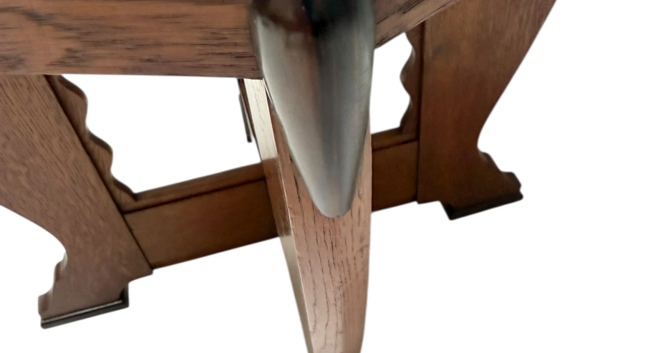 Art Deco Amsterdamse School Coffee Table in Oak, 1920s