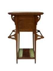 Arts & Crafts Art Nouveau Extra Large Pedestal or Plant Stand, 1900s