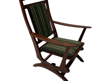 Danish Mid-Century Modern Rocking Chair in Teak, 1960s