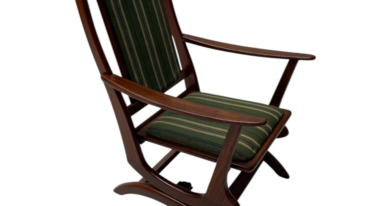 Danish Mid-Century Modern Rocking Chair in Teak, 1960s
