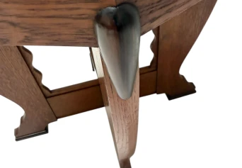 Art Deco Amsterdamse School Coffee Table in Oak, 1920s