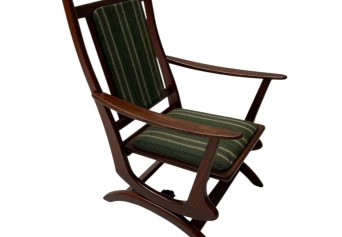 Danish Mid-Century Modern Rocking Chair in Teak, 1960s