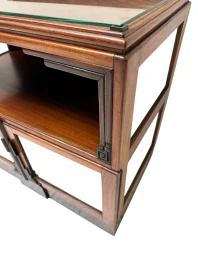 Art Deco Amsterdamse School Display Cabinet, 1920s