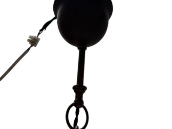 Patinated Brass Arts & Crafts Art Nouveau Lantern, 1900s