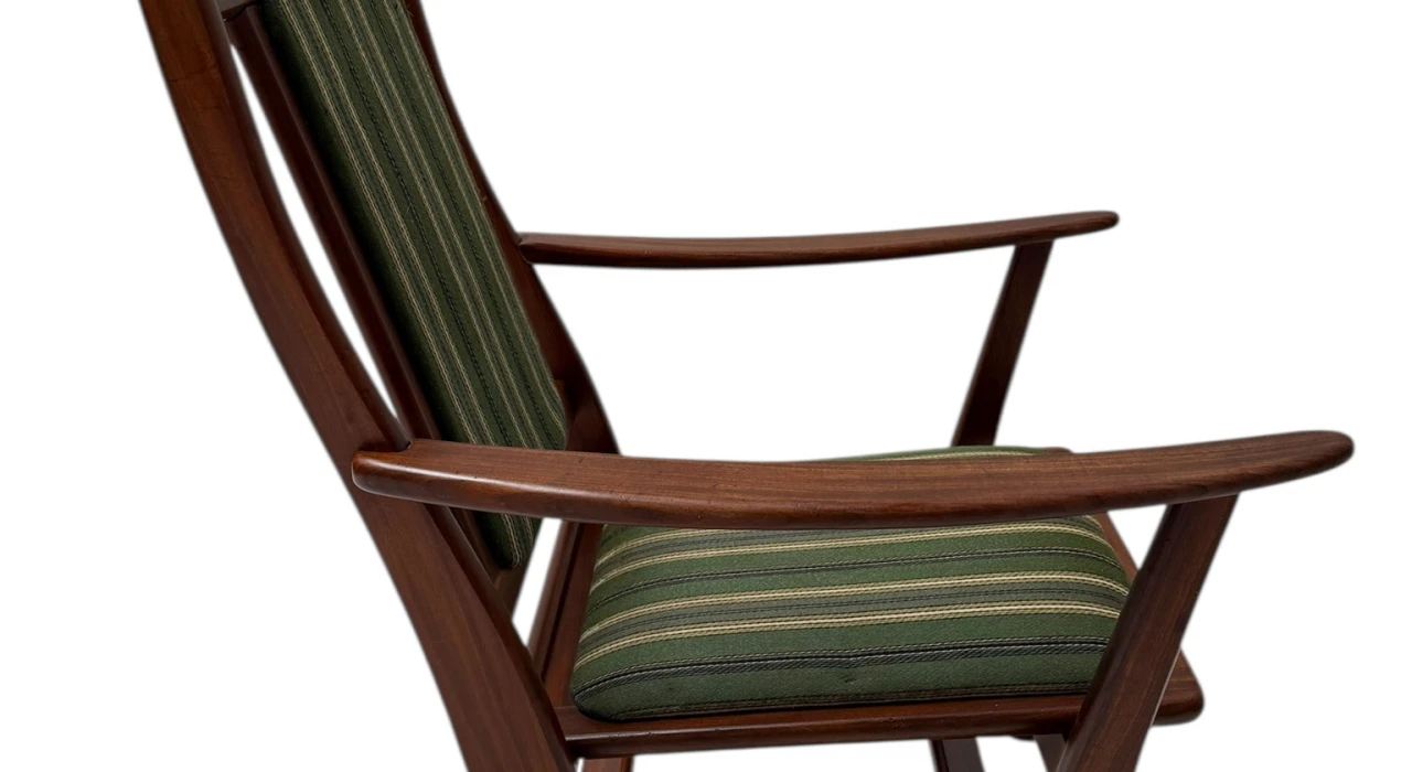 Danish Mid-Century Modern Rocking Chair in Teak, 1960s