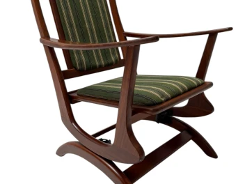 Danish Mid-Century Modern Rocking Chair in Teak, 1960s