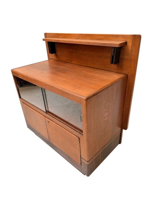 Modernist Art Deco Cabinet by Anton Lucas for N.V. Meubelkunst Leiden, 1920s