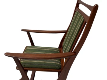 Danish Mid-Century Modern Rocking Chair in Teak, 1960s