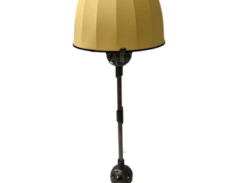 Art Deco Amsterdamse School Floor Lamp by Amsterdamsche Kunstsmederij, 1920s