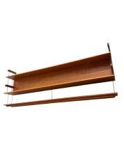 Mid-Century Modern Wall Mounted Shelf by Walter Wirtz for Wilhelm Renz, 1960s