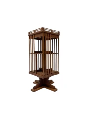 Art Nouveau Jugendstil Revolving Bookcase, 1900s