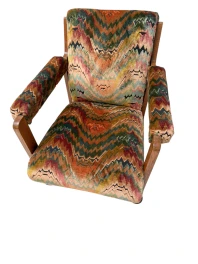 Art Deco Amsterdamse School Lounge Chair by Max Coini, 1920s