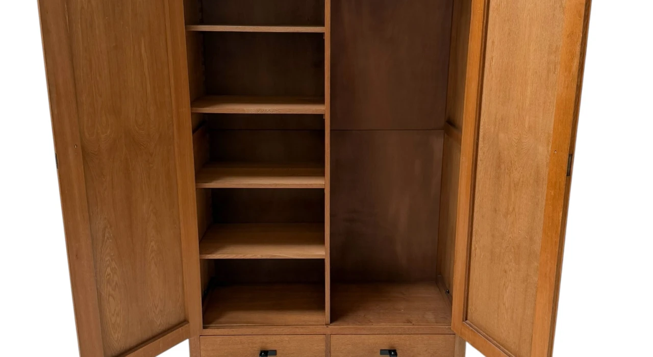 Art Deco Modernist Armoire or Wardrobe by Jan Brunott, 1920s