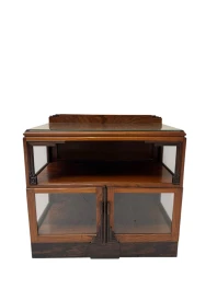 Art Deco Amsterdamse School Display Cabinet, 1920s