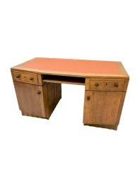 Art Deco Amsterdamse School Desk by Hildo Krop for Gebroeders Monsieur Steenwijk