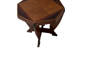 Art Deco Amsterdamse School Coffee Table in Oak, 1920s