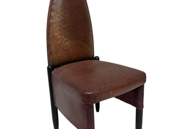 Art Deco Amsterdamse School High-Back Side Chair by Michel de Klerk, 1916/1925
