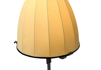 Art Deco Amsterdamse School Floor Lamp by Amsterdamsche Kunstsmederij, 1920s