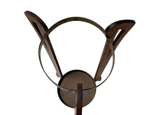 Oak and Brass Arts & Crafts Umbrella Stand, 1900s