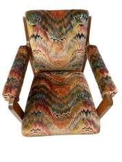 Art Deco Amsterdamse School Lounge Chair by Max Coini, 1920s