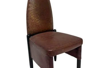 Art Deco Amsterdamse School High-Back Side Chair by Michel de Klerk, 1916/1925
