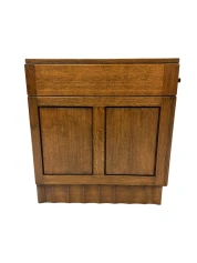 Art Deco Amsterdamse School Desk by Hildo Krop for Gebroeders Monsieur Steenwijk