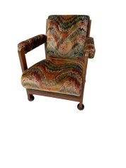 Art Deco Amsterdamse School Lounge Chair by Max Coini, 1920s