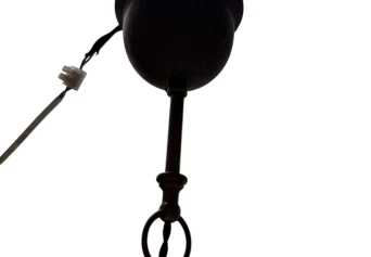 Patinated Brass Arts & Crafts Art Nouveau Lantern, 1900s