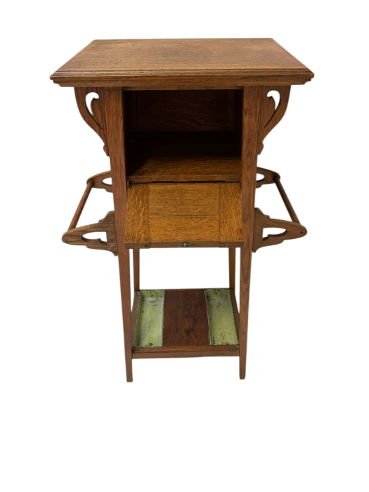 Arts & Crafts Art Nouveau Extra Large Pedestal or Plant Stand, 1900s