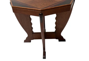 Art Deco Amsterdamse School Coffee Table in Oak, 1920s