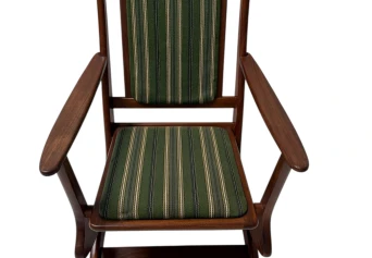 Danish Mid-Century Modern Rocking Chair in Teak, 1960s