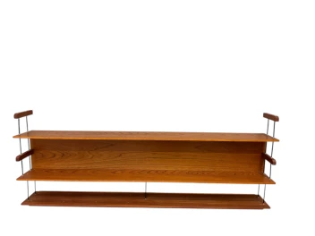 Mid-Century Modern Wall Mounted Shelf by Walter Wirtz for Wilhelm Renz, 1960s