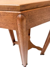 Art Deco Amsterdamse School Octagonal Side Table, 1920s
