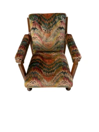 Art Deco Amsterdamse School Lounge Chair by Max Coini, 1920s