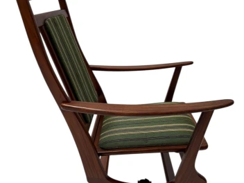 Danish Mid-Century Modern Rocking Chair in Teak, 1960s