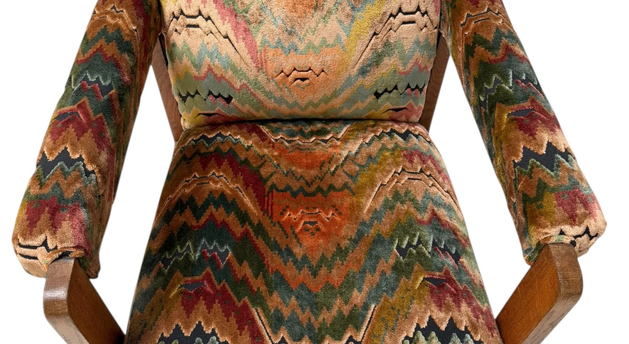 Art Deco Amsterdamse School Lounge Chair by Max Coini, 1920s