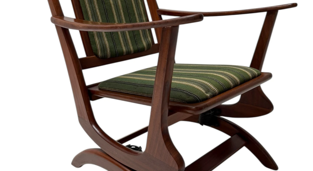 Danish Mid-Century Modern Rocking Chair in Teak, 1960s