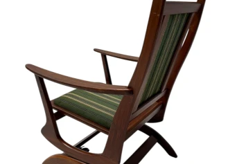 Danish Mid-Century Modern Rocking Chair in Teak, 1960s