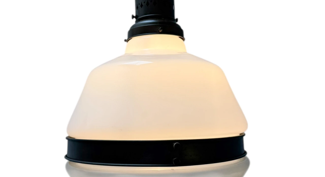 Arts & Crafts Pendant Lamp in the style of Peter Behrens, 1900s 3