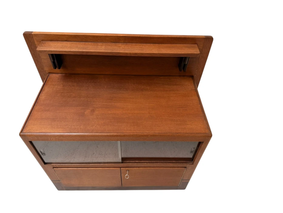 Modernist Art Deco Cabinet by Anton Lucas for N.V. Meubelkunst Leiden, 1920s