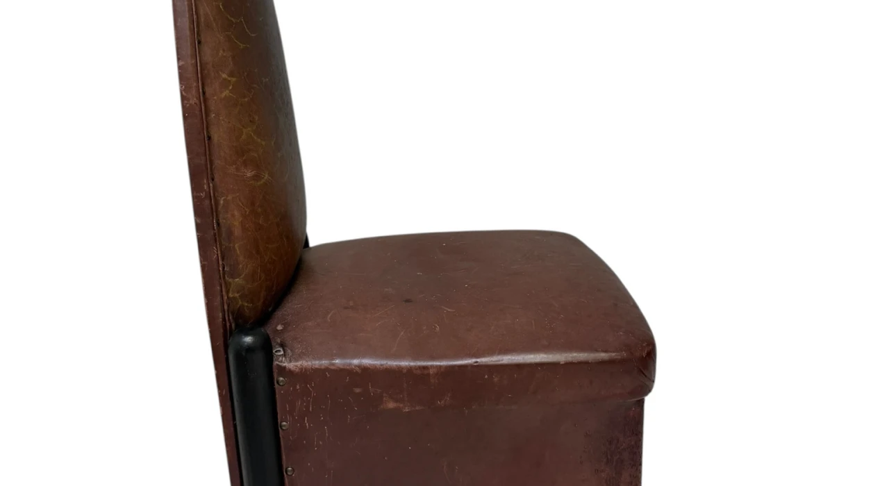 Art Deco Amsterdamse School High-Back Side Chair by Michel de Klerk, 1916/1925