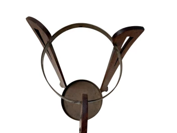 Oak and Brass Arts & Crafts Umbrella Stand, 1900s