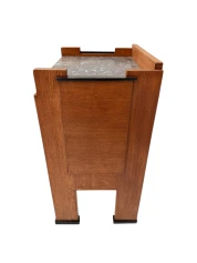 Art Deco Modernist Nightstand or Bedside Cabinet, 1920s
