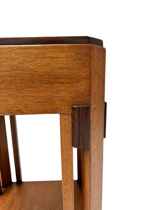 Art Deco Modernist Pedestal by Anton Lucas for N.V. Meubelkunst Leiden, 1920s