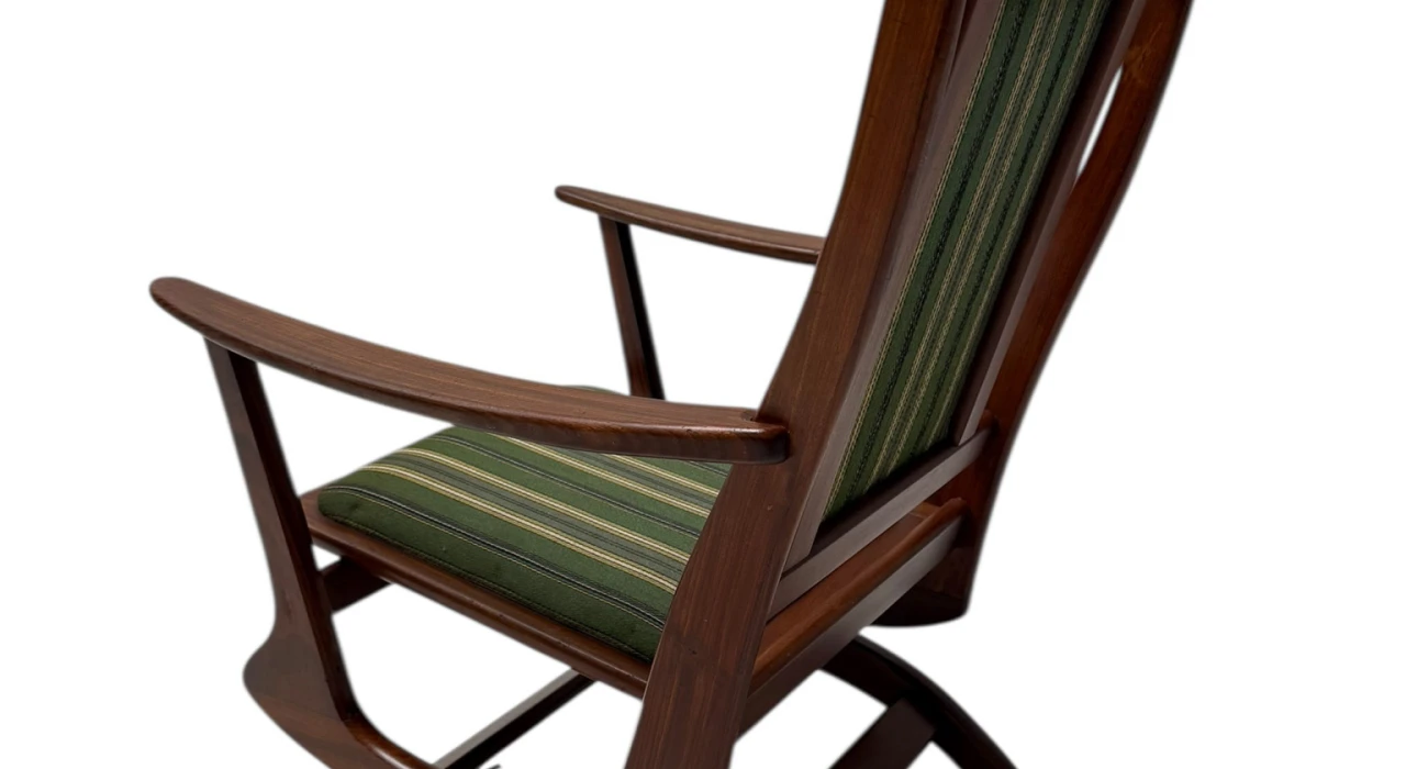 Danish Mid-Century Modern Rocking Chair in Teak, 1960s