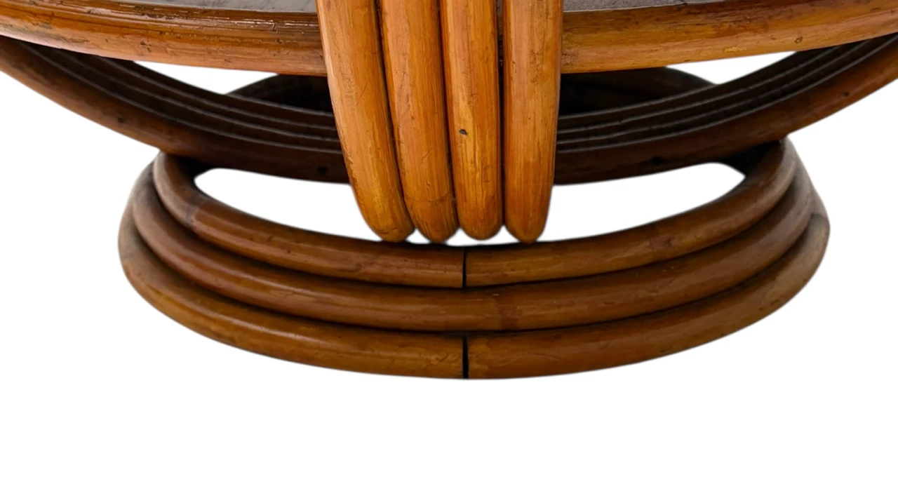 Mid-Century Modern Two-Tier Side Table In the style of Paul Frankl, 1950s